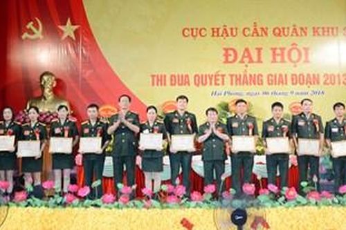Cục Hậu cần Quân khu 3 tổ chức Đại hội Thi đua Quyết thắng giai đoạn 2013-2018