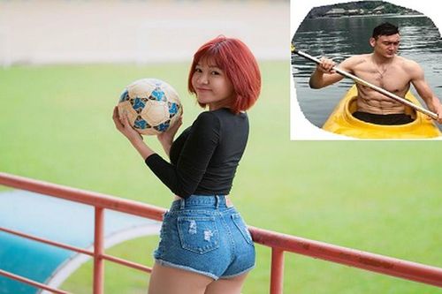 Thủ môn Lâm Tây và tin đồn hẹn hò với 'nữ HLV thể hình' cực chất