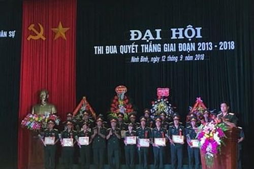 Trường Quân sự Quân đoàn 1 tổ chức Đại hội Thi đua Quyết thắng