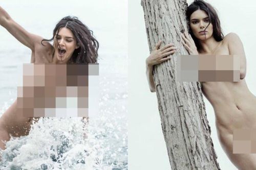 Siêu mẫu Kendall Jenner gây bão mạng khi lộ bộ ảnh khỏa thân 100%