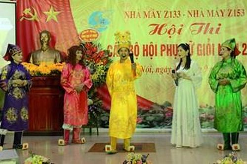 Hội thi cán bộ phụ nữ giỏi 2018 ở Nhà máy Z153 và Z133