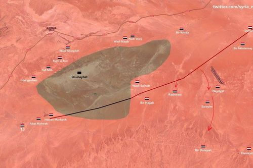 Quân đội Syria tốc chiến đè bẹp IS, chiếm liên tiếp 3 thị trấn trên sa mạc Homs – Deir Ezzor