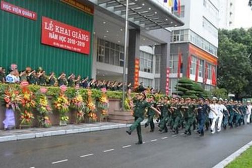 Các học viện, nhà trường quân đội khai giảng năm học 2018-2019