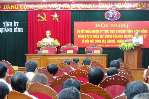 Tạo chuyển biến tích cực và sức bật mới trong công tác cán bộ