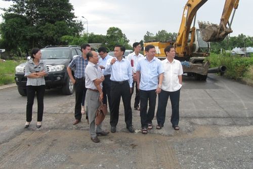 Chủ tịch UBND tỉnh chỉ đạo tập trung đẩy nhanh thi công các công trình nâng cấp đô thị TP.Cao Lãnh