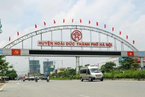 Hà Nội lập Ban Chỉ đạo xây dựng huyện Hoài Đức thành quận vào năm 2020