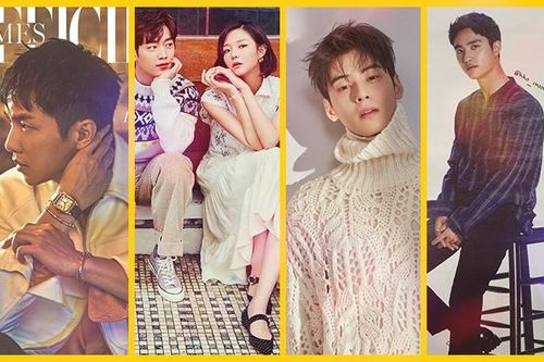 Không thể rời mắt khỏi ảnh đẹp của dàn mỹ nam Cha Eun Woo, D.O, Seo Kang Joon và Lee Seung Gi