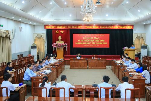 Mặt trận Trung ương tuyển dụng công chức, viên chức năm 2018