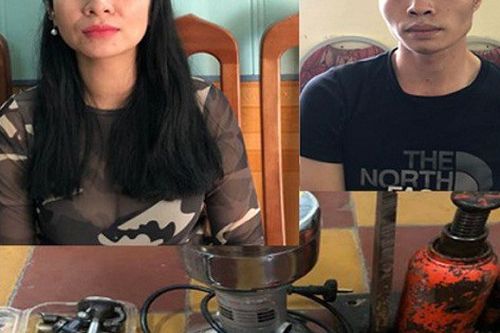 Bắt đôi 'nam thanh nữ tú' mua bán và sử dụng chất ma túy