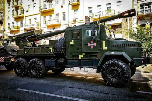 Pháo tự hành bánh lốp Bogadna Ukraine là sự thay thế xứng đáng cho CAESAR?