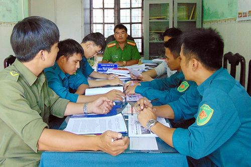 Công an chính quy về xã