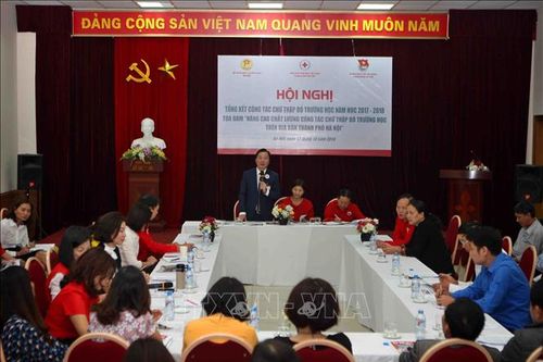Nâng cao hiệu quả công tác Chữ thập đỏ trong trường học