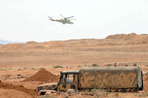 Nga càn quét yểm trợ quân đội Syria tấn công lên cao điểm cuối cùng ở Al-Safa