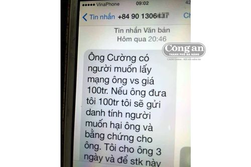 Cán bộ Đoàn ĐBQH bị dọa giết, tống tiền