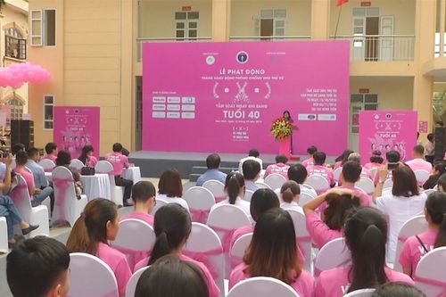 Phát động chiến dịch 'tầm soát ung thư vú ngay khi sang tuổi 40'
