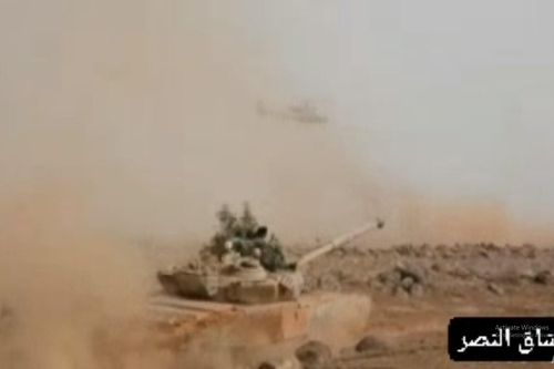 'Hổ Syria' diễn tập chiến đấu trên chiến trường Idlib