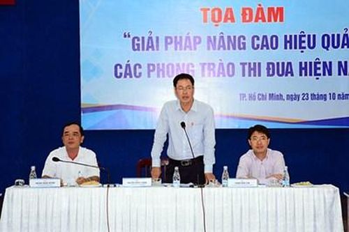Tọa đàm 'Giải pháp nâng cao hiệu quả các phong trào thi đua hiện nay'