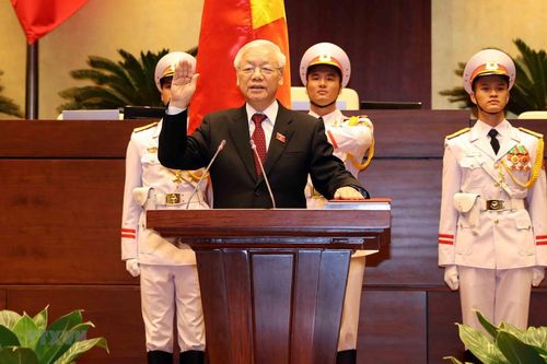 Tổng Bí thư Nguyễn Phú Trọng được Quốc hội bầu giữ chức Chủ tịch nước