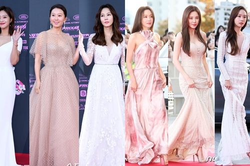 Seohyun, Kim Ah Joong khoe sắc cùng Kim Nam Joo và Kim Hee Ae trên thảm đỏ 'The Seoul Awards 2018'