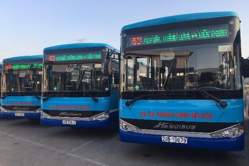 'Mặc áo mới' cho tuyến buýt số 63