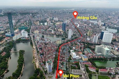 Flycam: Toàn cảnh tuyến đường 'đắt nhất hành tinh' vừa được Hà Nội phê duyệt