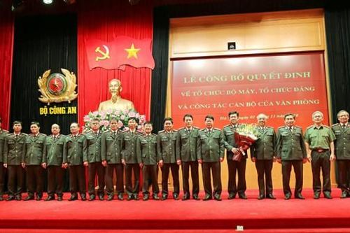 Xây dựng Đảng bộ Văn phòng Bộ Công an thực sự trong sạch, vững mạnh