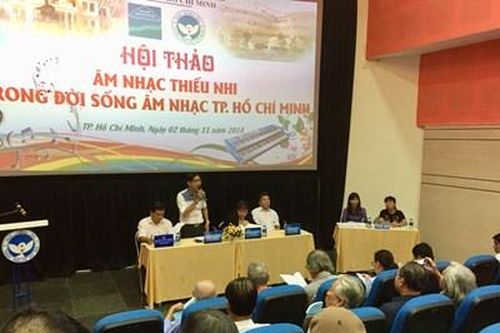 Đẩy mạnh sáng tác, xây dựng đời sống âm nhạc lành mạnh, tốt đẹp cho thiếu nhi
