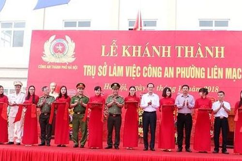 Khánh thành trụ sở làm việc Công an phường Liên Mạc
