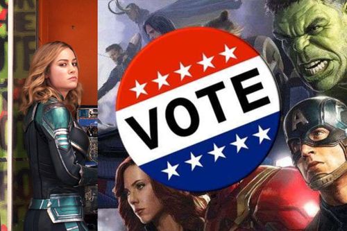 Nhà Marvel tạo viral thông qua cuộc vận động bầu cử Mỹ giữa nhiệm kì