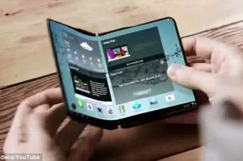 Samsung 'khoe' sẽ làm điện thoại to như máy tính bảng có thể gập nhỏ bỏ túi
