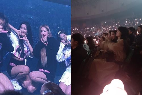 Fandom cứ khẩu chiến nhau đi, TWICE đã âm thầm đến ủng hộ concert BlackPink đây này!