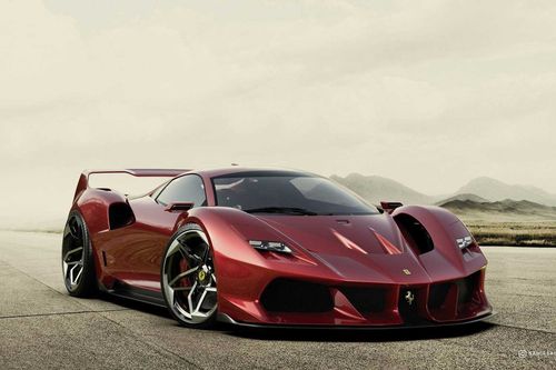 Chiêm ngưỡng siêu xe Ferrari F40 phiên bản thế kỉ 21 đẹp mọi góc nhìn