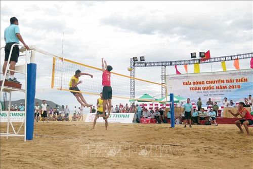 Đại hội Thể thao toàn quốc 2018: Khai mạc phân môn Bóng chuyền Bãi biển
