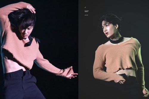Cơ bụng săn chắc của Kai (EXO) lấp ló dưới áo crop top làm fan 'chảy máu mũi'
