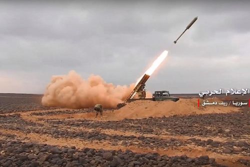 Cận cảnh quân đội Syria giải phóng các cao điểm núi lửa Al-Safa, Sweida