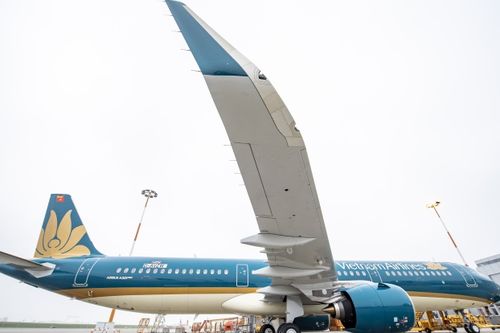 Cận cảnh máy bay A321neo đầu tiên của Vietnam Airlines vừa được bàn giao tại Đức
