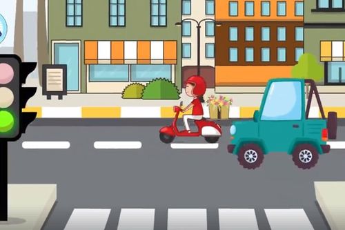 Đà Nẵng phát hành video clip đồ họa hướng dẫn học sinh tham gia giao thông an toàn