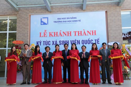 Trường ĐH Kinh tế (ĐH Đà Nẵng) khánh thành khu ký túc xá SV quốc tế