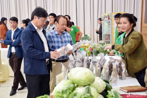 17 sản phẩm nông sản sạch, an toàn được kết nối cung cầu