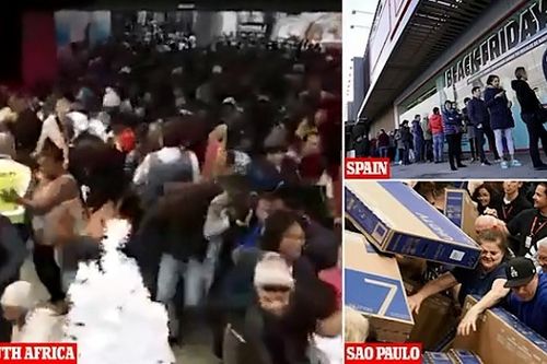 Tranh cướp mua hàng trong ngày Black Friday