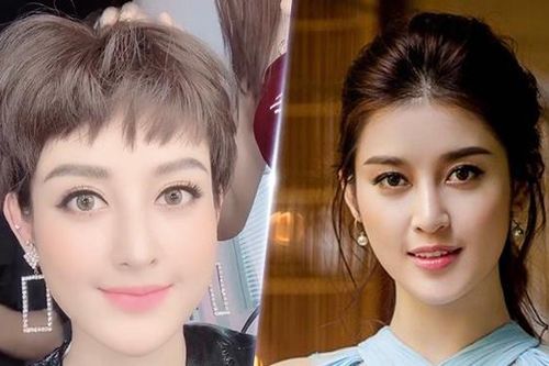 Á hậu Huyền My khác lạ với tóc tém