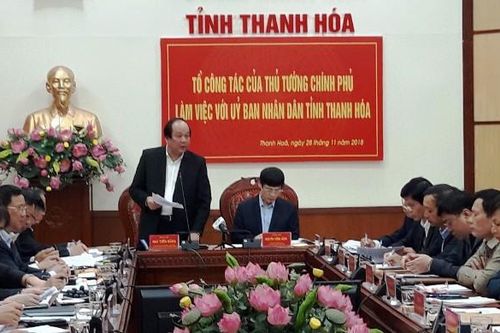 Thanh Hóa: Đề nghị Chính phủ xem xét một số vấn đề quan trọng