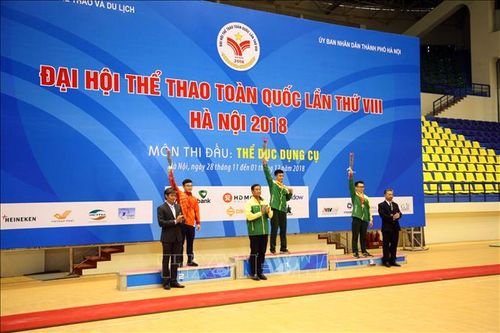 Đại hội Thể thao toàn quốc lần thứ VIII năm 2018: Thành phố Hồ Chí Minh dẫn đầu