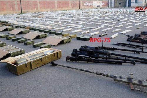 Quân đội Syria lại thu giữ tên lửa chống tăng TOW ở miền nam Syria