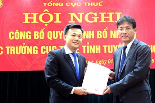 Bộ Tài chính bổ nhiệm nhân sự 2 Tổng cục