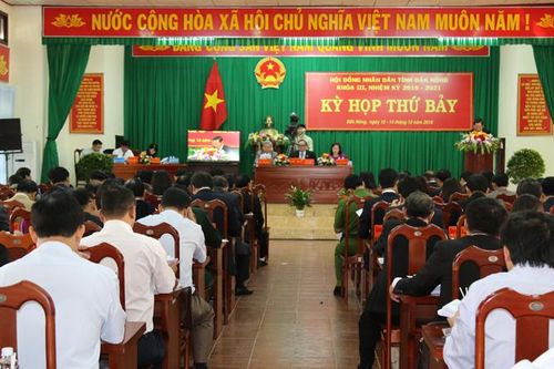 Đắk Nông công bố kết quả lấy phiếu tín nhiệm 30 chức danh lãnh đạo