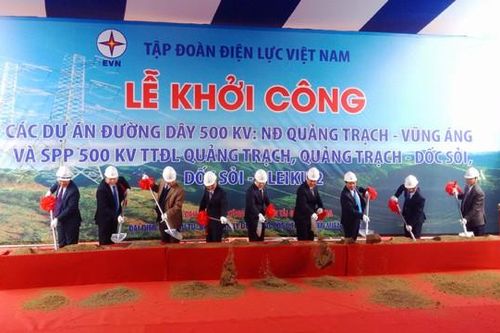 Khởi công cùng lúc 3 dự án ĐZ 500kV 'giải cứu' điện cho miền Nam
