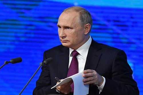 Họp báo thường niên, ông Putin khẳng định kinh tế Nga 'thích nghi tốt' với trừng phạt
