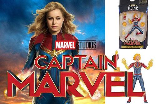 Marvel tung loạt đồ chơi mới, xác nhận hình thái Binary vô địch trong 'Captain Marvel'