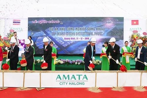Đại gia Thái Lan khởi công thành phố thông minh Amata Hạ Long 1,6 tỷ USD